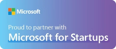 Microsoft for Startups program badge