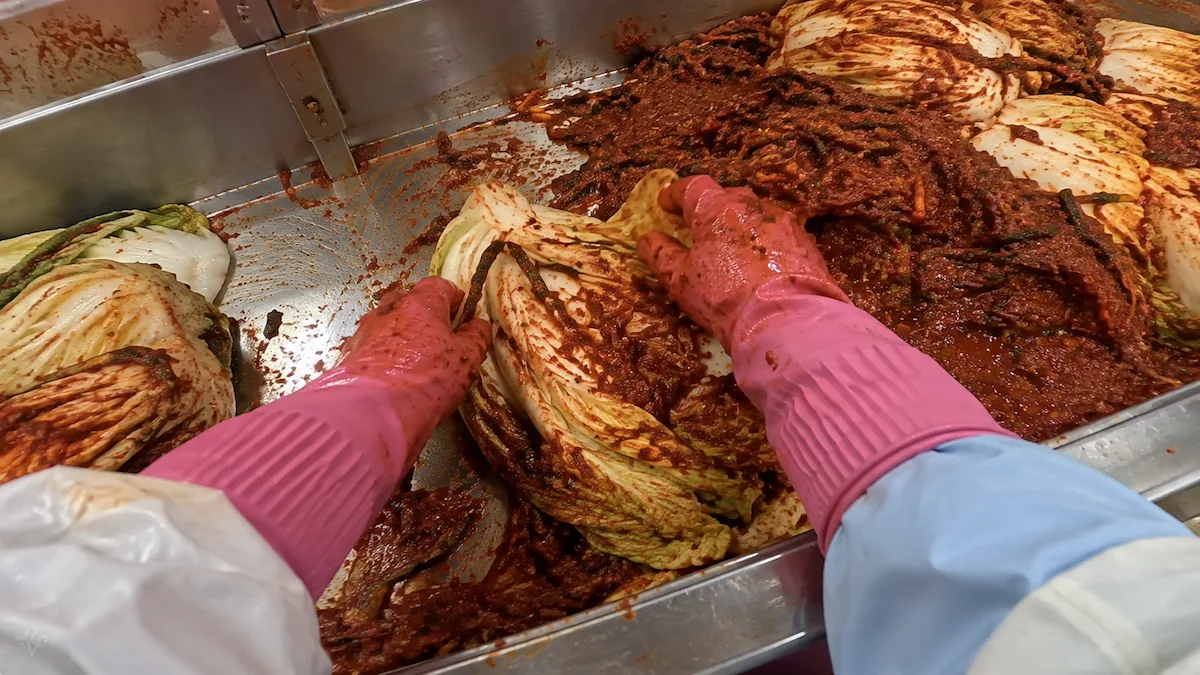 South Korea kimchi production AI data collection
