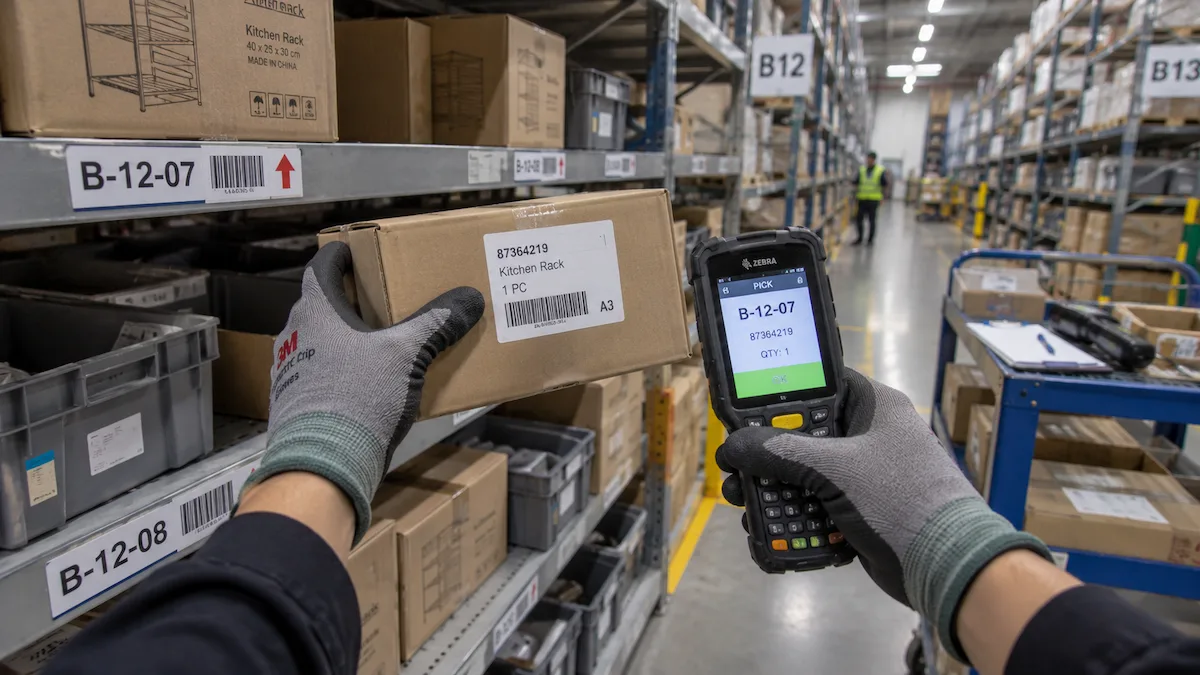 Egocentric warehouse task data for robotics learning