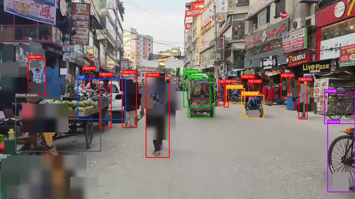 Human-verified bounding-box annotations for dense Bangladesh urban traffic